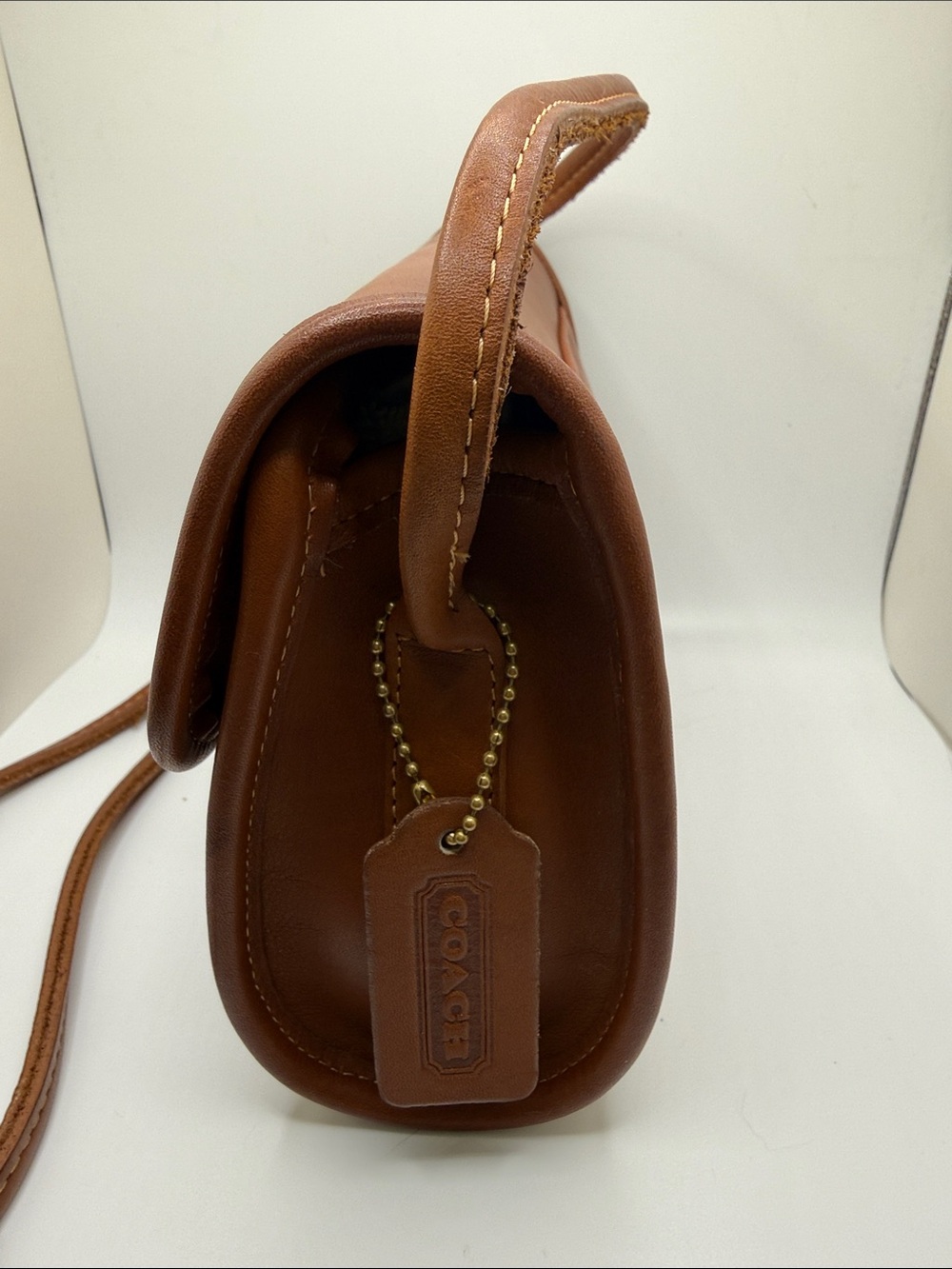 Vintage 90s Coach Chrystie Bag No. 0359-331 Made in USA - Picture 3 of 9